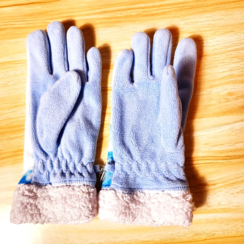 💜Disney girl's Tinkerbell gloves size: XS